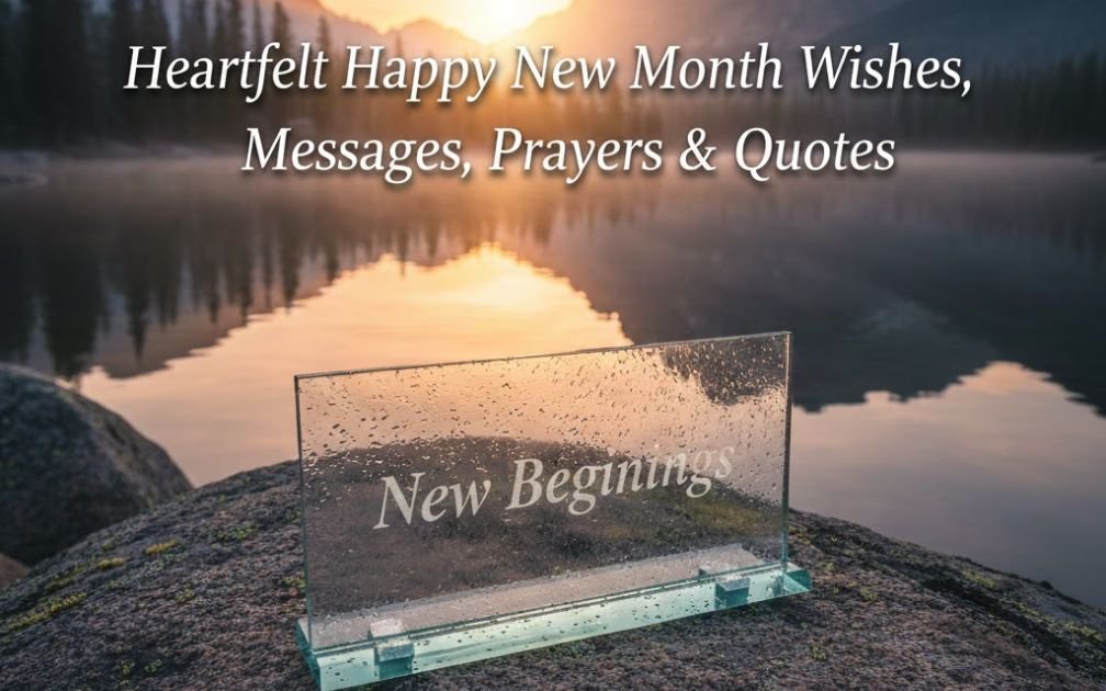 Heartfelt Happy New Month Wishes, Messages, Prayers & Quotes