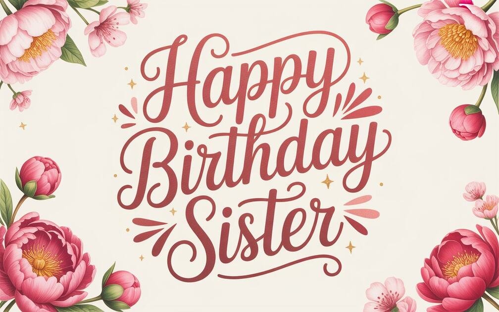 Funny Birthday Wishes for Sister