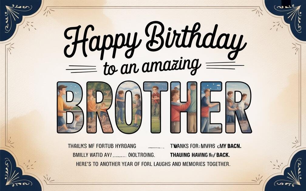 Birthday Blessings and Prayers for Your Brother