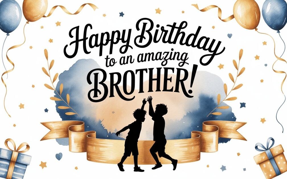 Birthday Wishes for Your Brother
