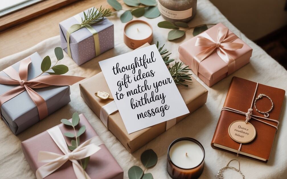 Thoughtful Gift Ideas to Match Your Birthday Message