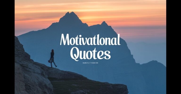Motivational Quotes