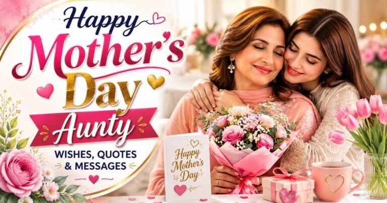 Happy mother's day aunty