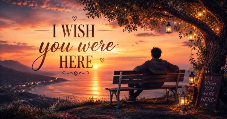 ı wish you were here