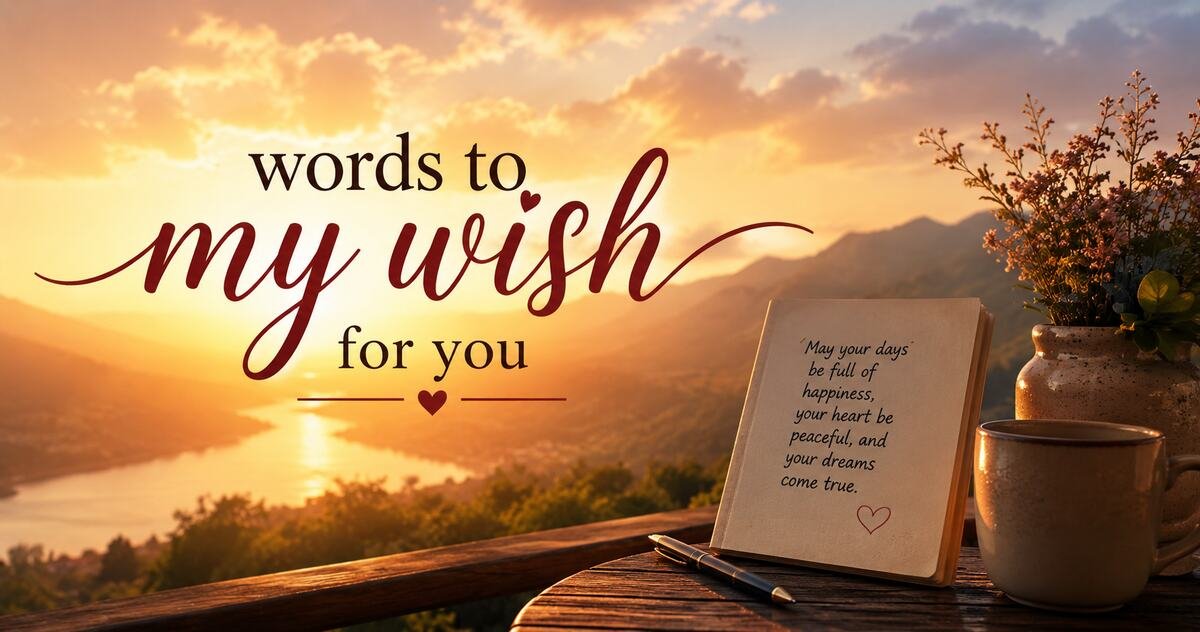 words to my wish for you